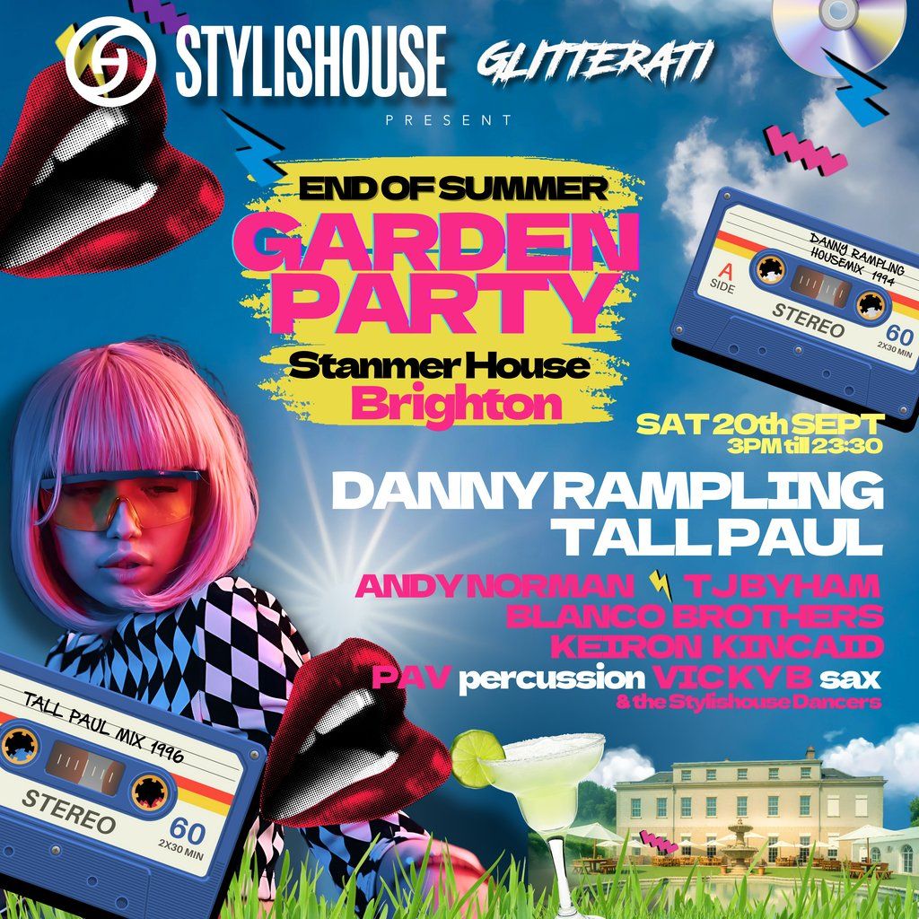 Glitterati & Stylishouse Manor Party: Danny Rampling & Tall Paul