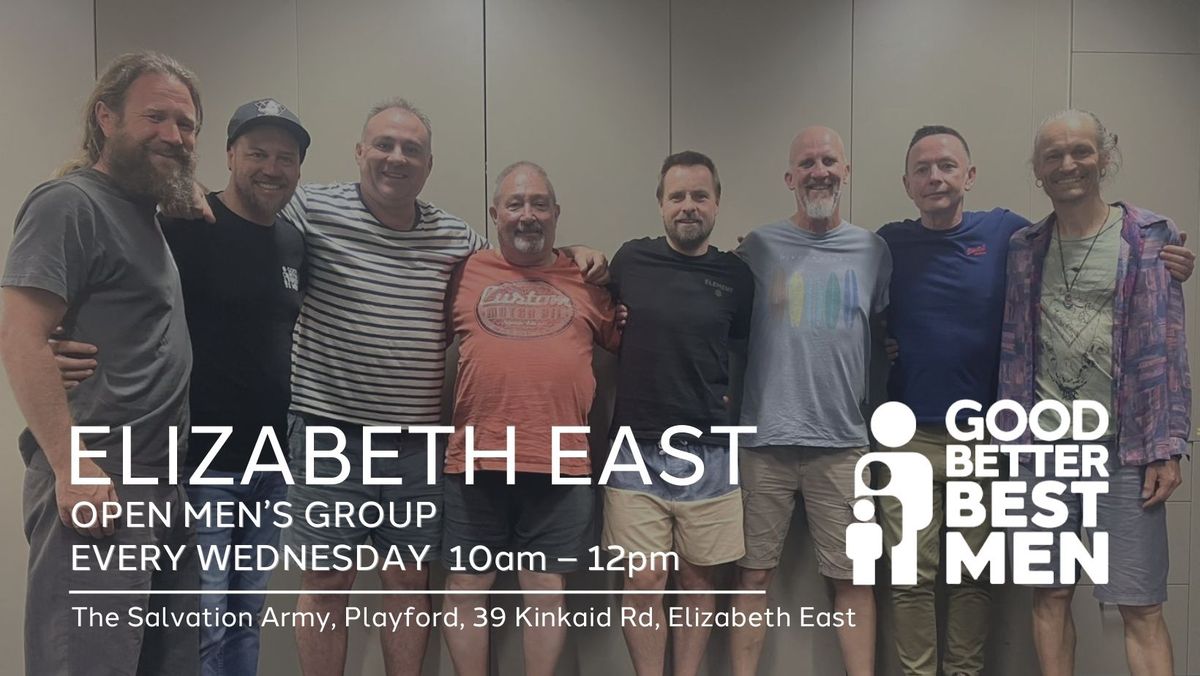 Elizabeth East Open Men's Group [EVERY WEDNESDAY]