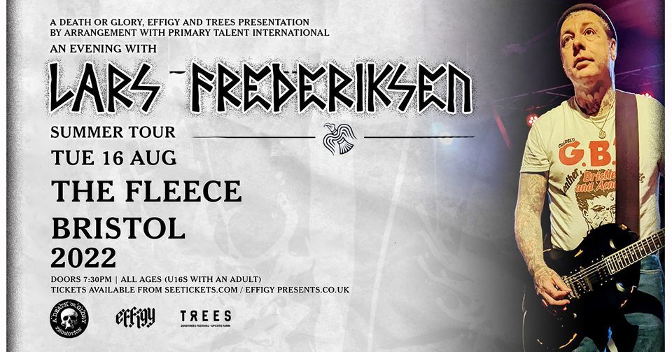 An Evening with Lars Frederiksen at The Fleece, Bristol