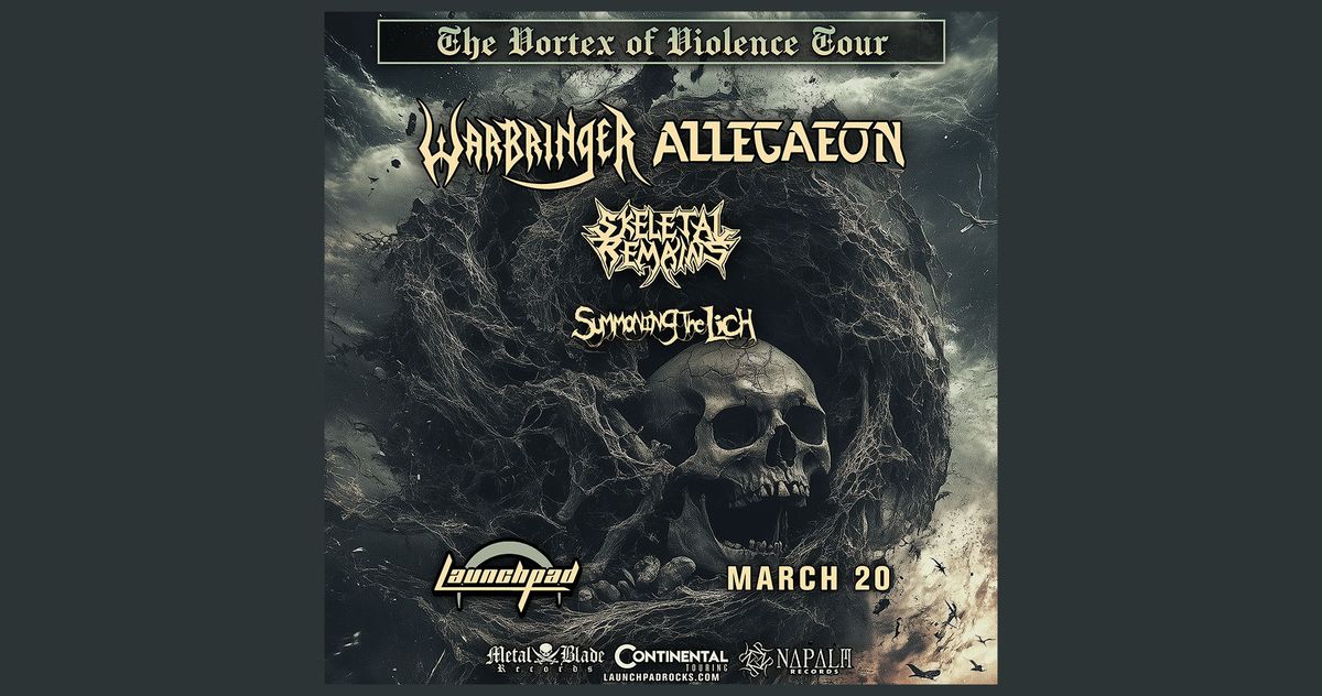 Warbringer * Allegaeon | ABQ NM