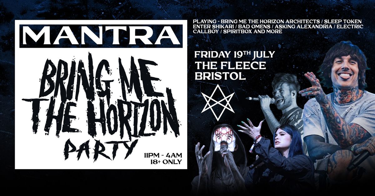 Mantra - A Bring Me The Horizon Party at The Fleece, Bristol 19\/07\/24