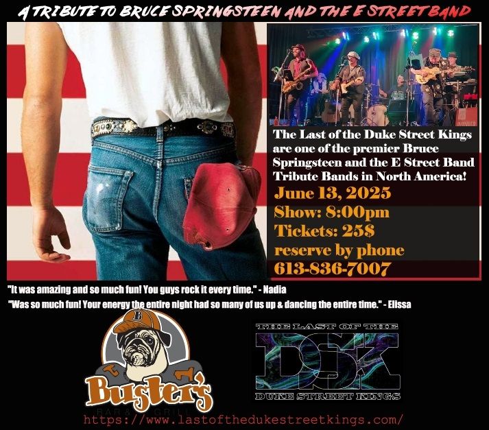 Bruce Springsteen and E Street Band Tribute @ Busters