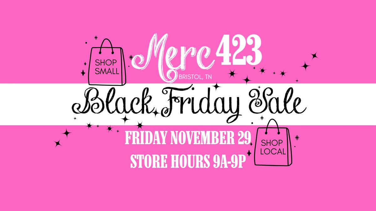 Black Friday Storewide Sale