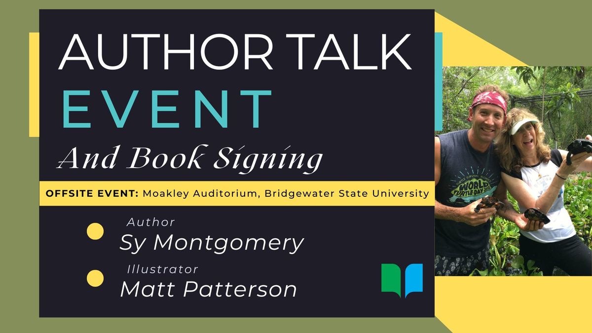 An Afternoon and Book Signing with Author Sy Montgomery and Illustrator Matt Patterson