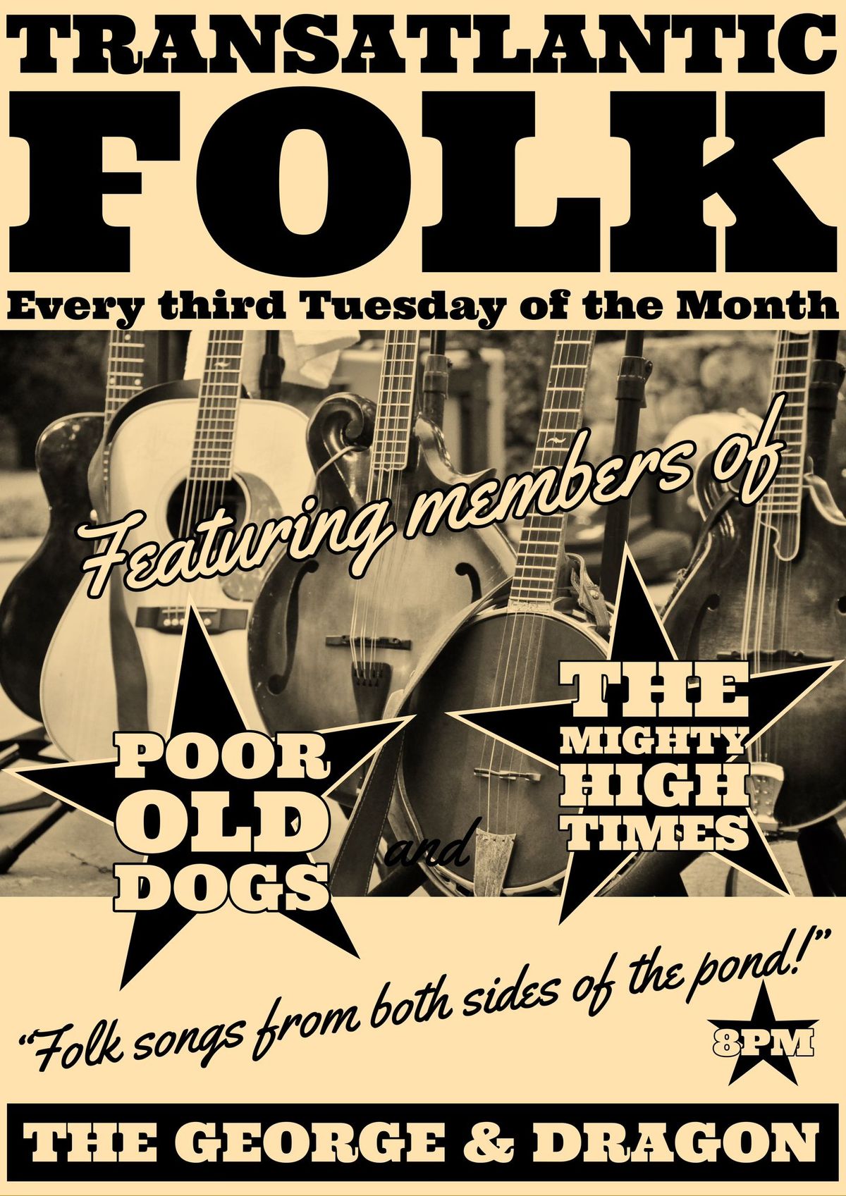 Transatlantic Folk nights at the George & Dragon: The Mighty High Times