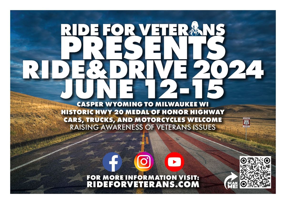 Ride For Veterans: Ride & Drive 2024