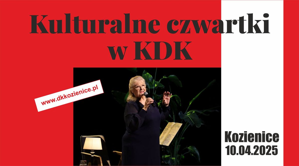 KOZIENICE: Koncert Stanis\u0142awy Celi\u0144skiej pt. \u201eUwierz\u201d (przy fortepianie kompozytor Tomasz Bajerski)