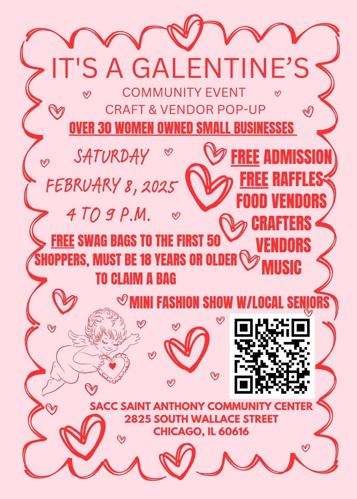 IT'S A GALENTINE\u2019S Community Event Craft Vendor Pop-Up 