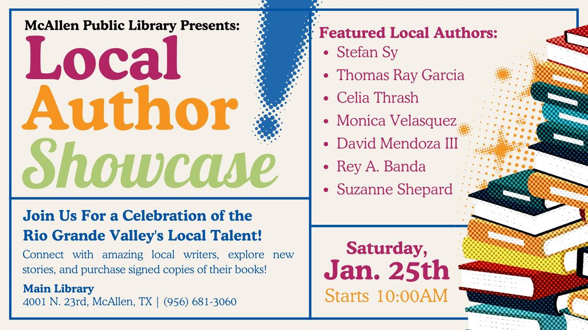 MPL's Local Author Showcase