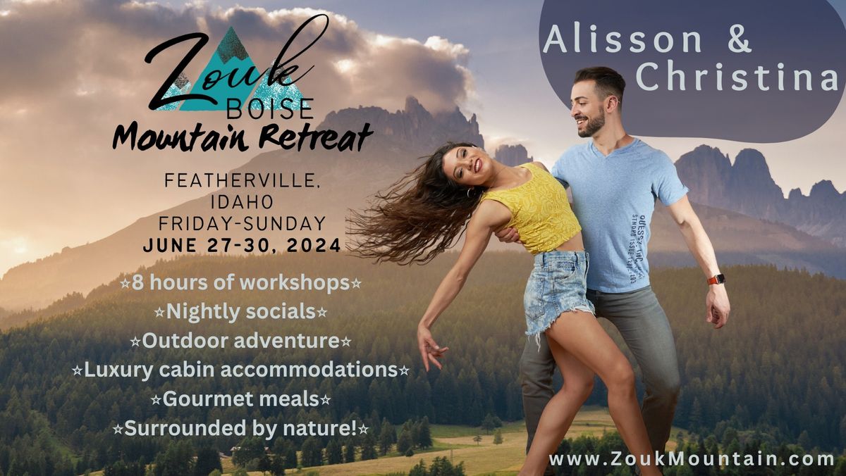 Zouk Mountain Retreat 2024 hosted by Zouk Boise