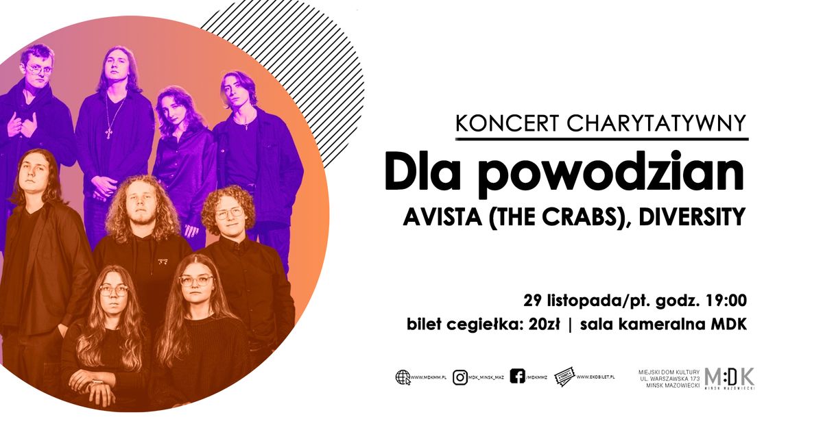 Dla powodzian | Avista (The Crabs), Diversity | KONCERT CHAYTATYWNY