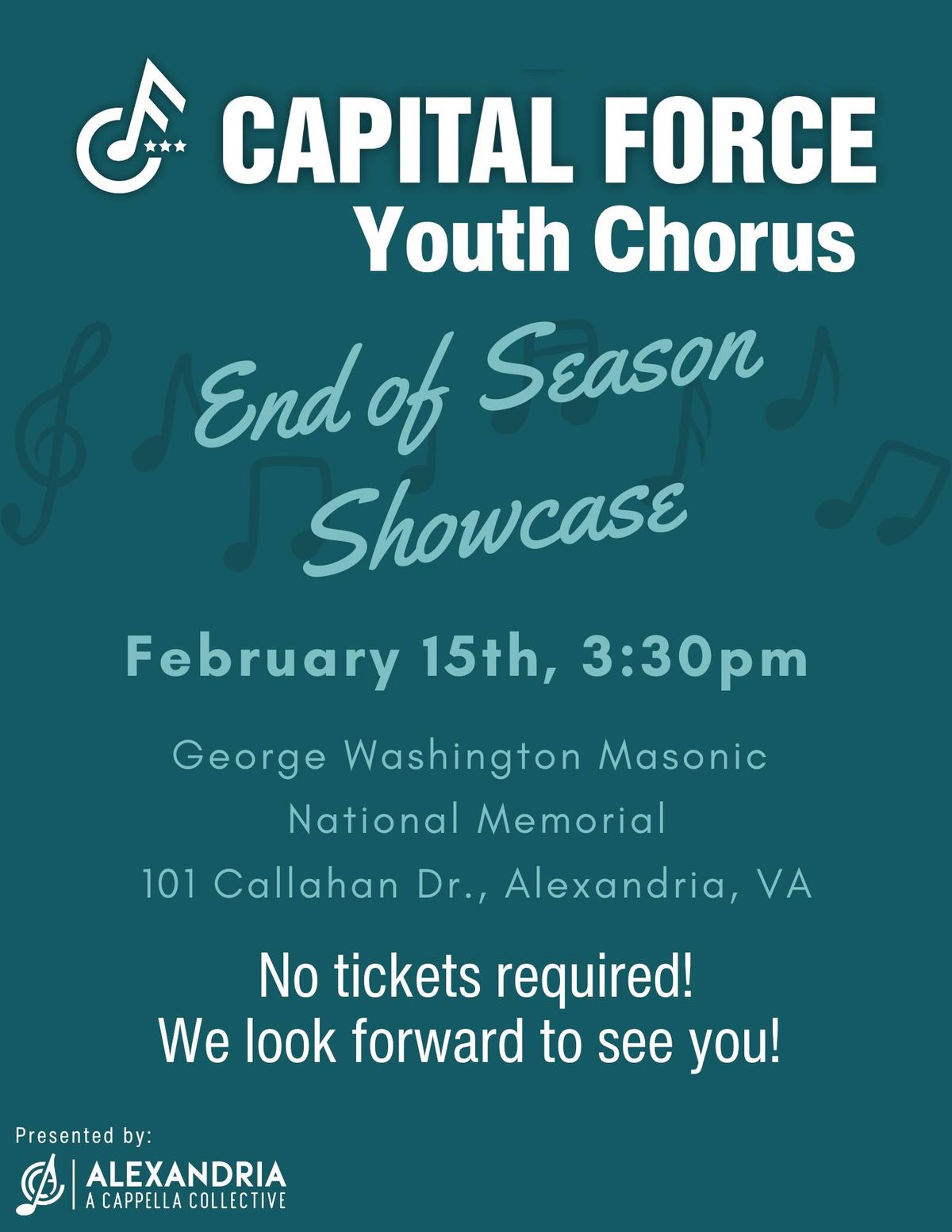 Capital Force Youth Chorus End of Season Showcase