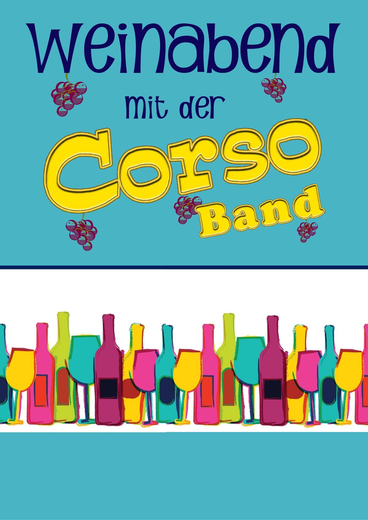 Weinabend mit der Corso-Band