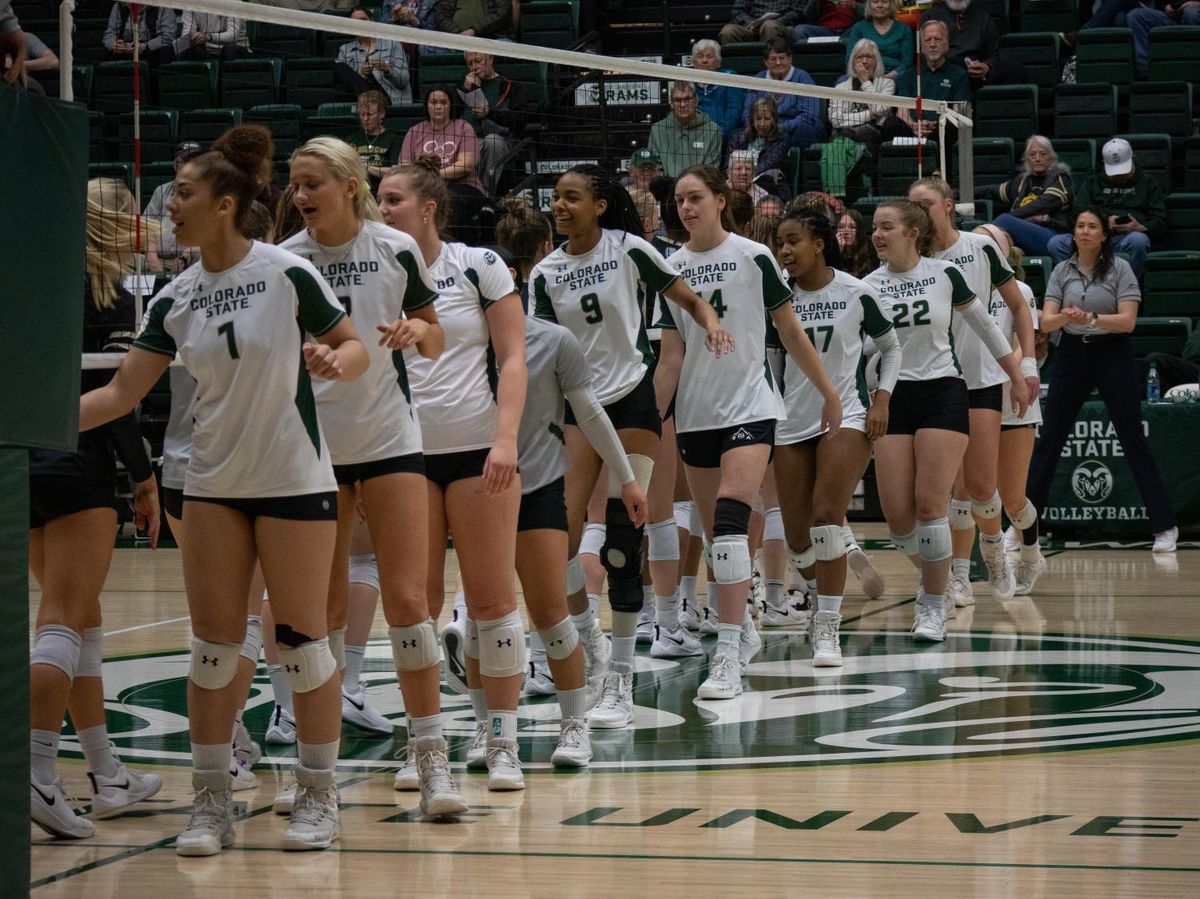 Colorado State Rams at Colorado Buffaloes Womens Volleyball