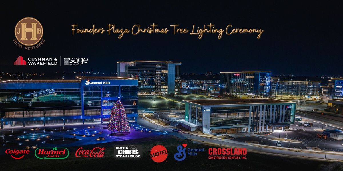 Founders Plaza Christmas Tree Lighting Ceremony