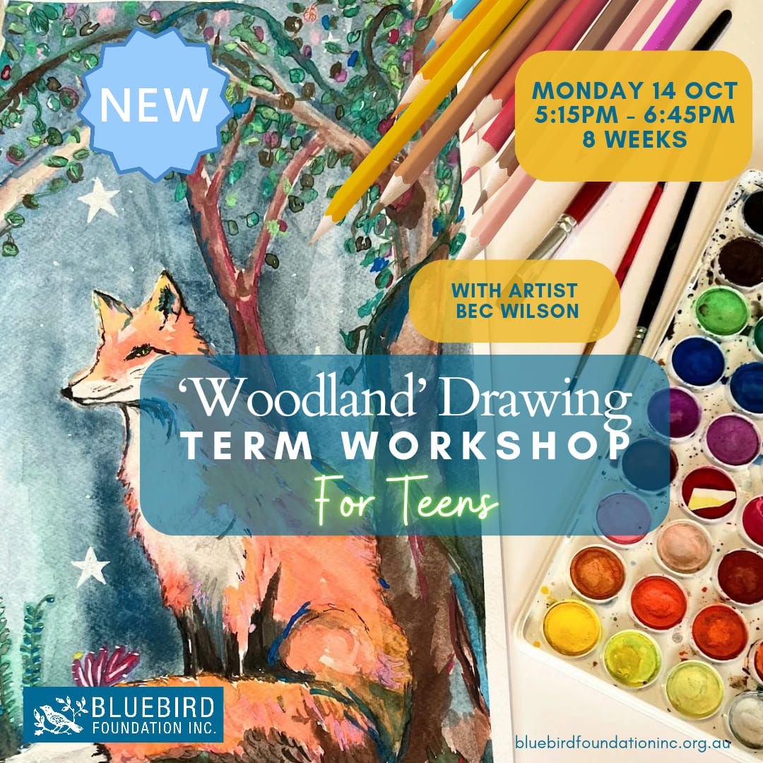 Woodland Drawing & Illustration 8-week Workshop for Teens