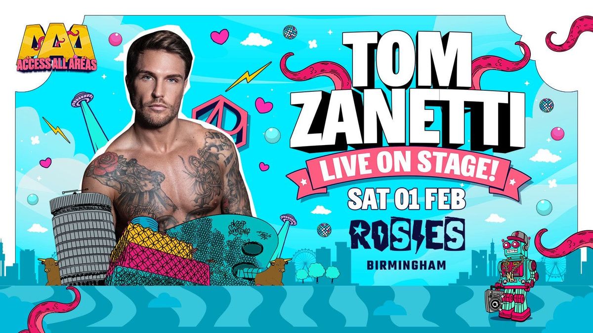 AAA \/\/ SATURDAYS FT TOM ZANETTI 1-2-25 [\u00a36 TICKETS]