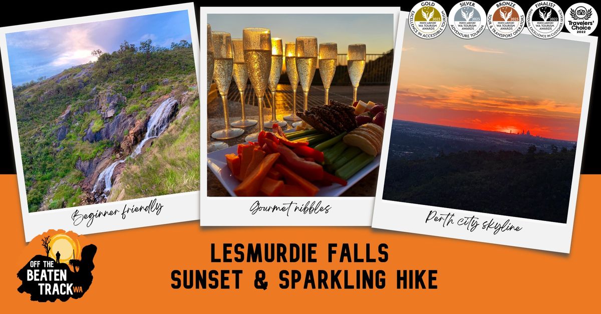 Lesmurdie Falls Sunset & Sparkling Hike