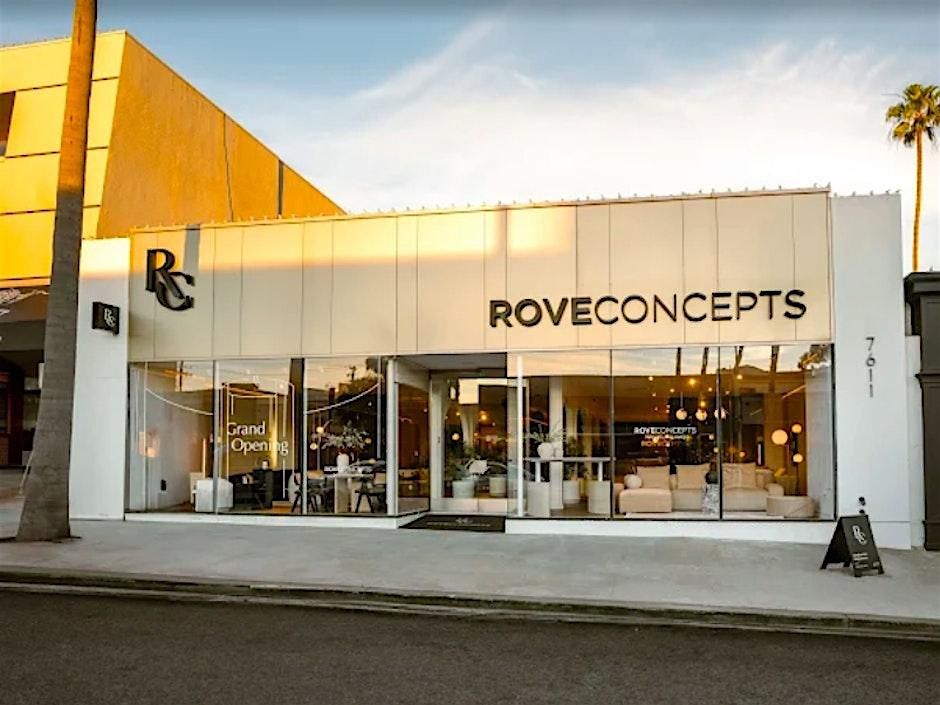 Rove Concepts Outlet - Black Friday 3-Day Outlet Sale - La Jolla, San Diego