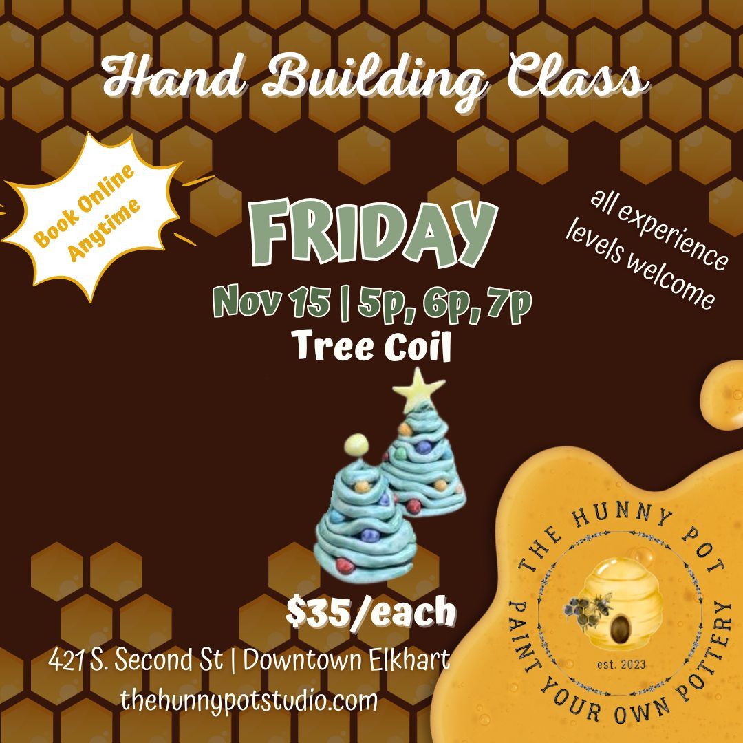 CLASS | Clay Hand Build Tree Coil