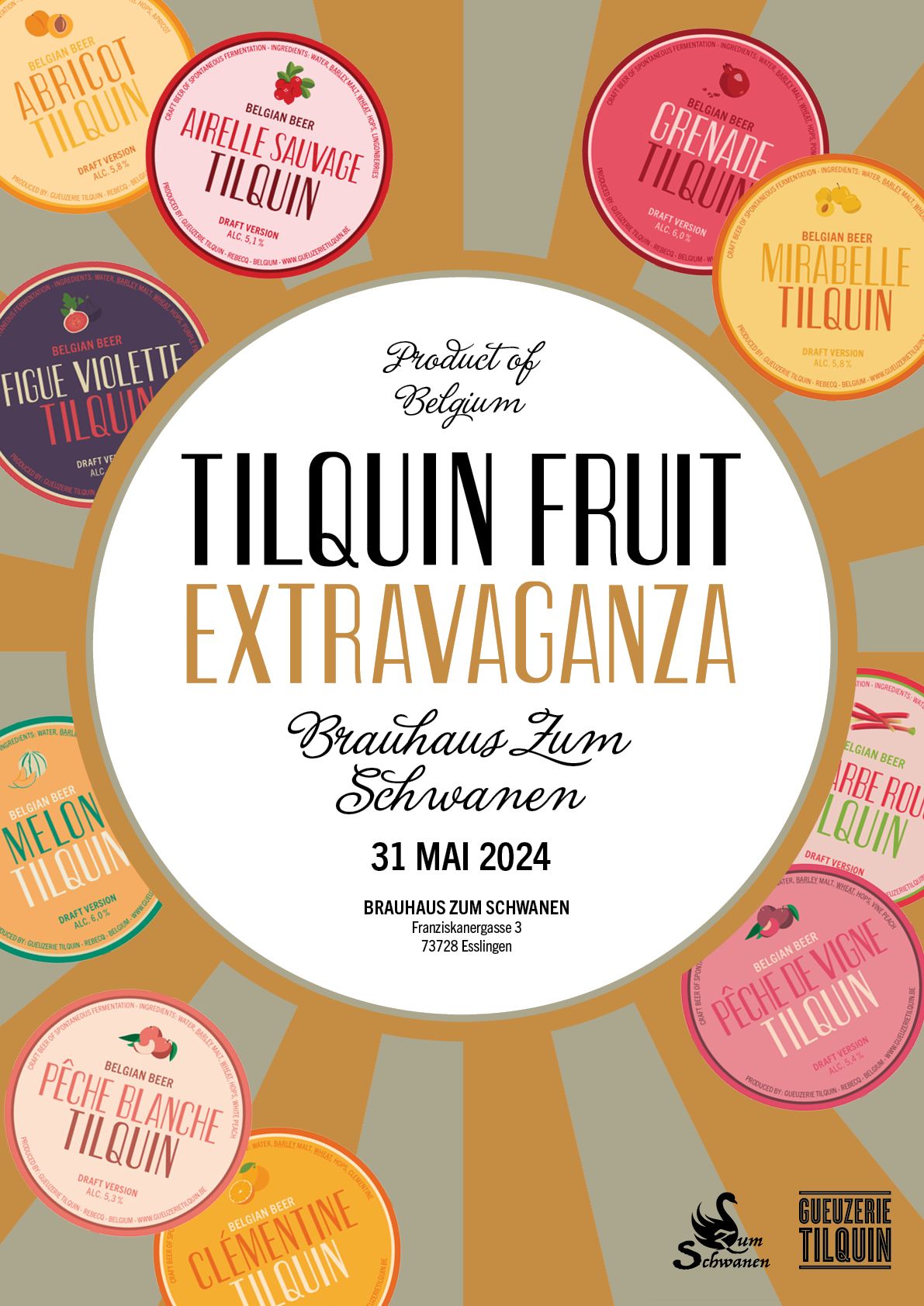 Tilquin Fruit Extravaganza 2024 @Brauhaus Zum Schwanen
