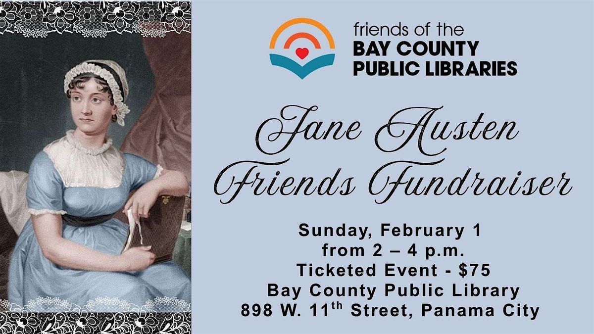 Jane Austen Fundraiser to benefit Friends of Bay County Public Libraries