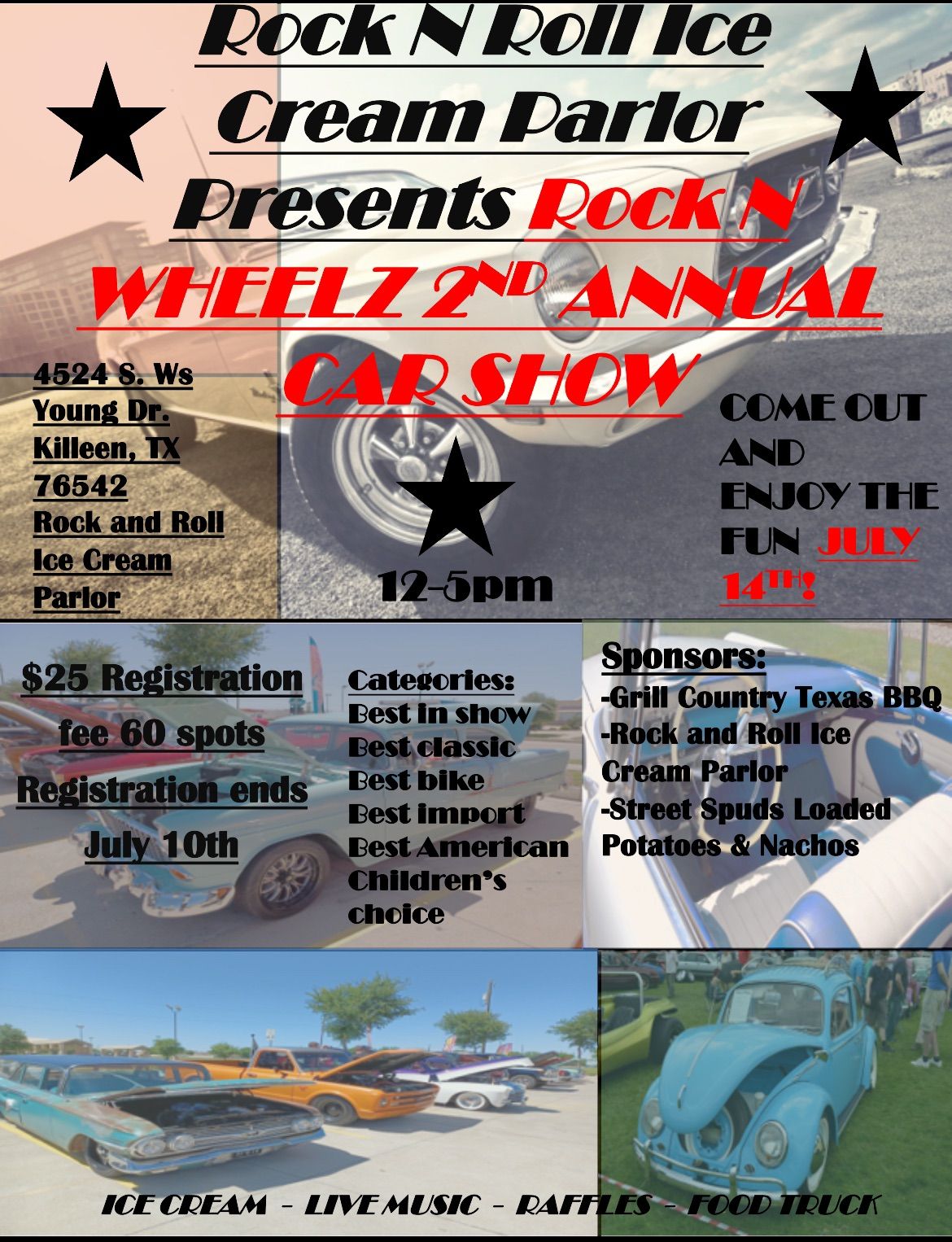 Rock N Wheelz 2nd annual car show