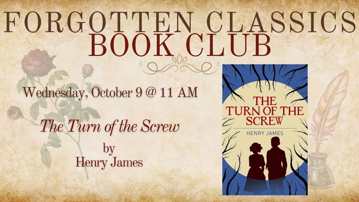 Forgotten Classics Book Club