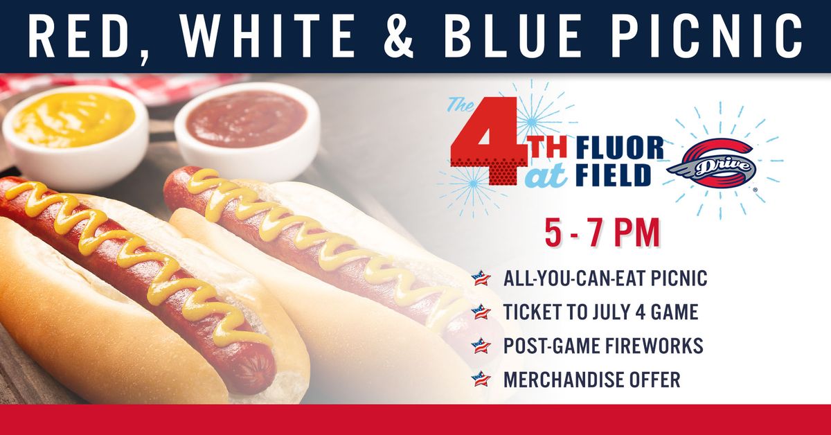 Red, White, and Blue Picnic at Fluor Field
