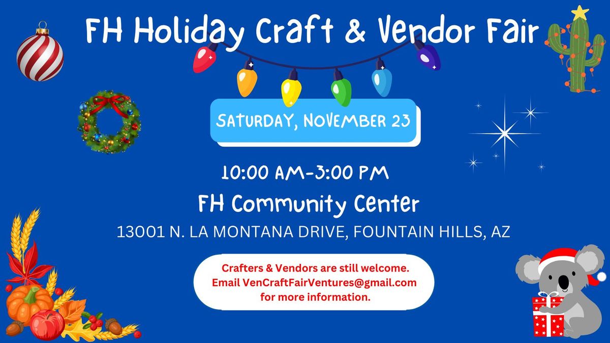 Fountain Hills Holiday Craft & Vendor Fair