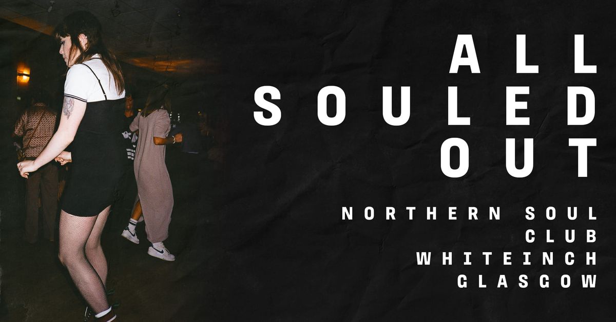 ALL SOULED OUT - FRI 6TH DEC