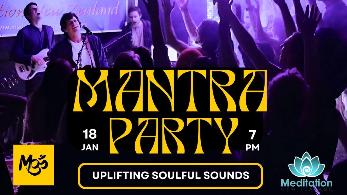 Mantra Party \u26a1\ufe0f Dance & Connect - Saturday Night. Yoga & Kirtan Sunday morning \ud83d\udd49\ufe0f\ud83e\udeb7