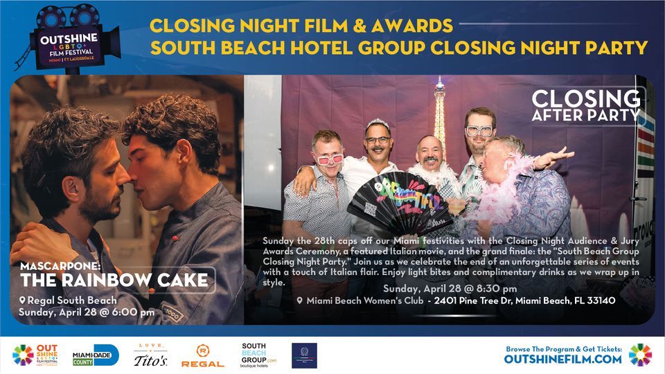 OUTshine Miami: Closing Night Film & Party: 'Mascarpone: The Rainbow Cake'