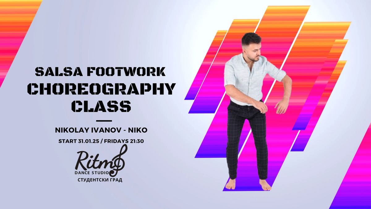 Salsa Footwork Choreography Class