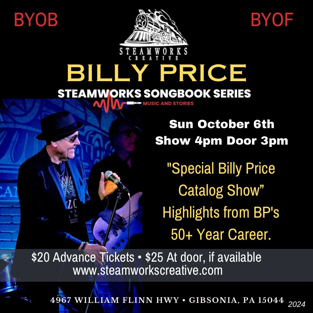 Billy Price | Special Billy Price Catalog Show 