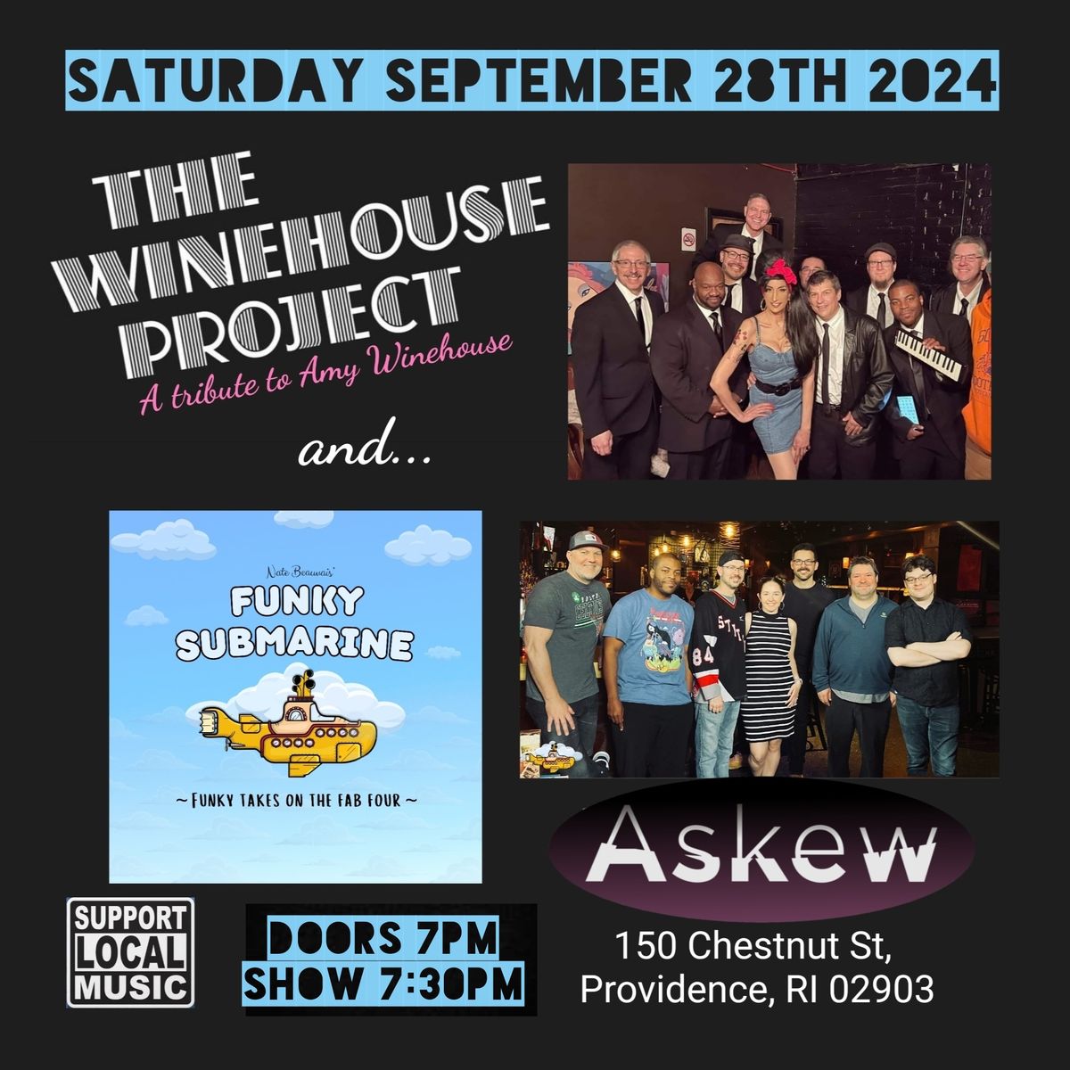 The Winehouse Project\/Funky Submarine At Askew