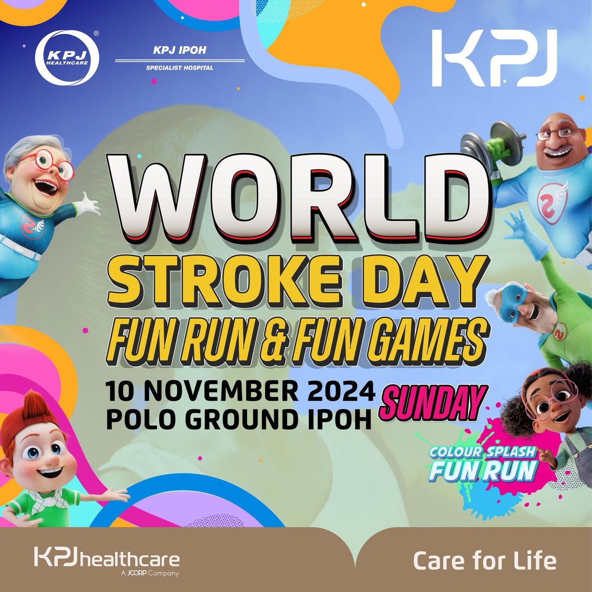 WORLD STROKE DAY FUN RUN & FUN GAMES