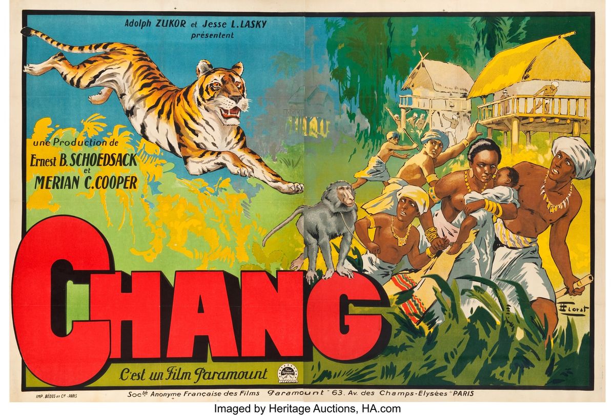 Zwijgende film met live muziek: Chang - A Drama of the Wilderness