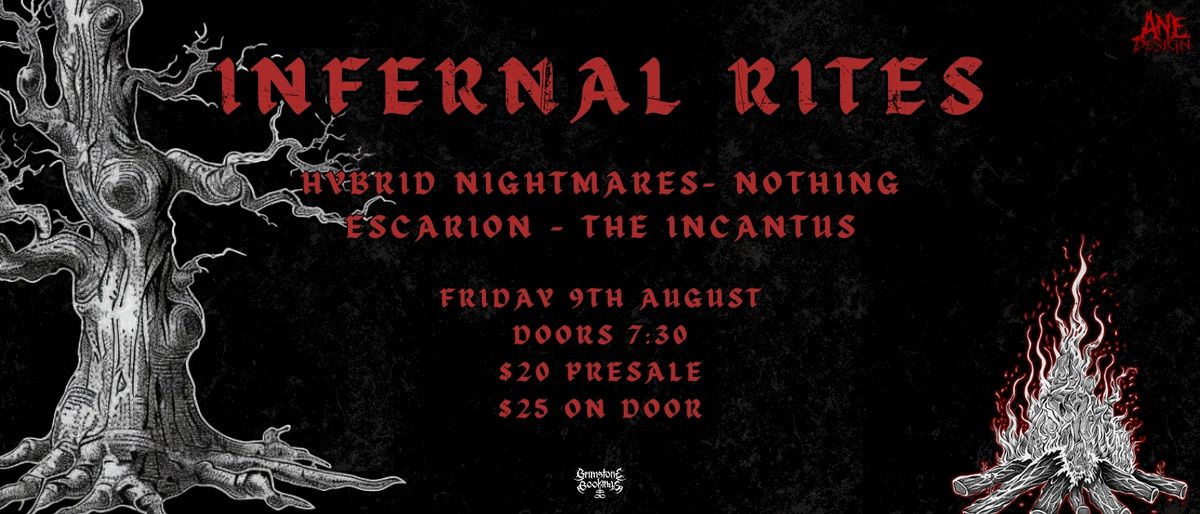 +++ Hybrid Nightmares - Infernal Rites +++ With Nothing, Escarion and The Incantus.