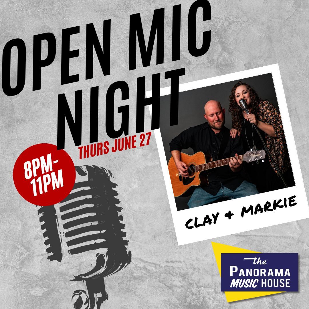 Acoustic Open Mic w\/Clay & Markie at Panorama Music House
