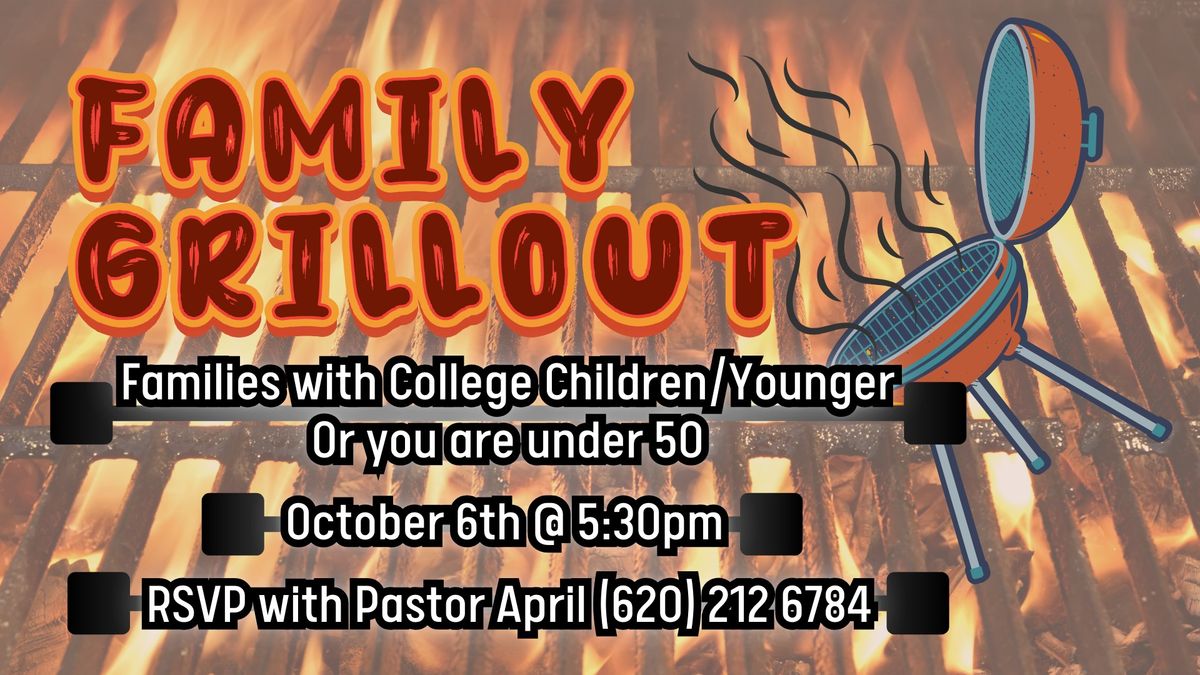 Family Grillout with Pastor April