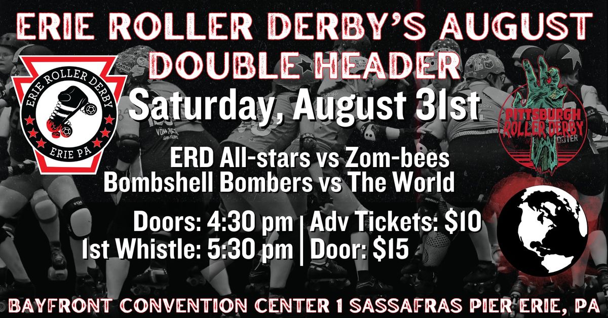 Erie Roller Derby's August Doubleheader