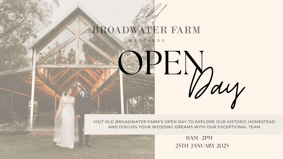 VENUE OPEN DAY AT OLD BROADWATER FARM