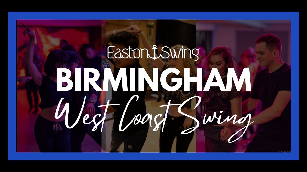 Tuesday Weekly West Coast Swing Classes - Birmingham