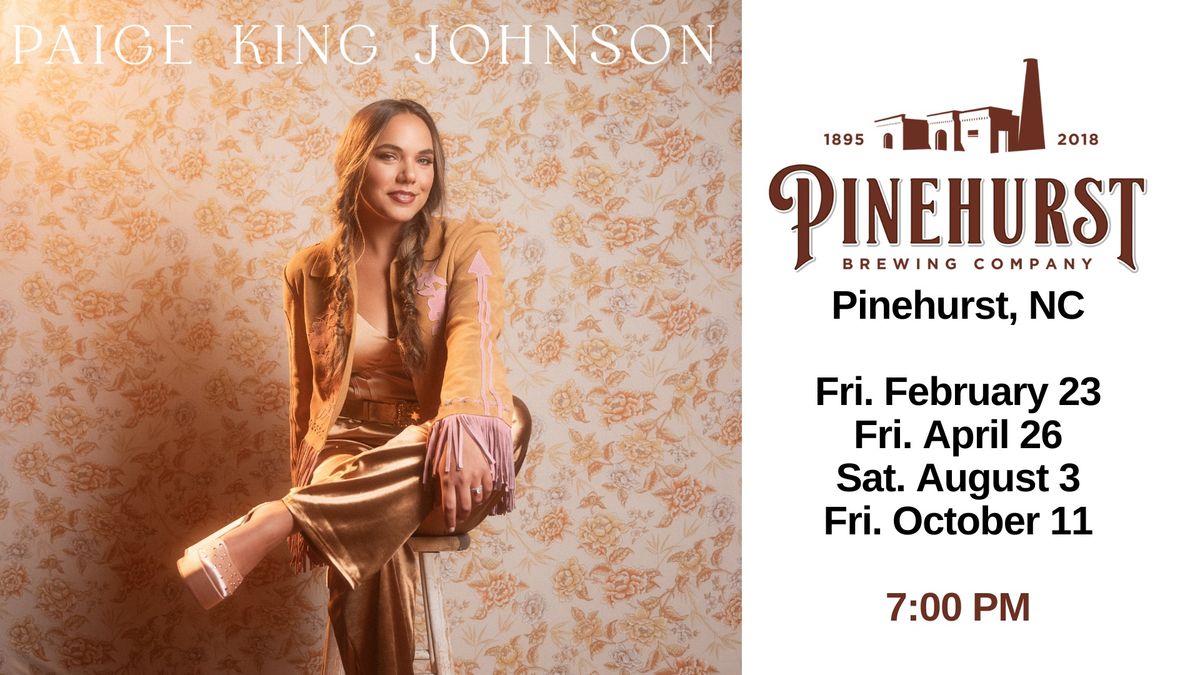 Paige King Johnson LIVE at Pinehurst Brewing Company