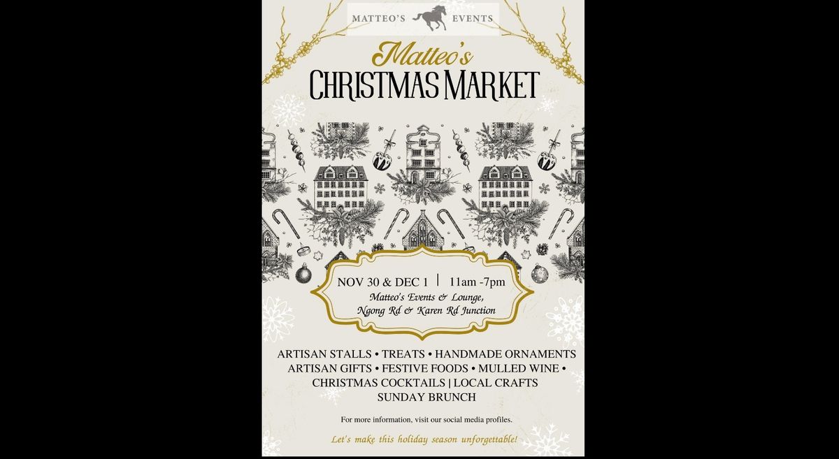 Matteo\u2019s Christmas Market