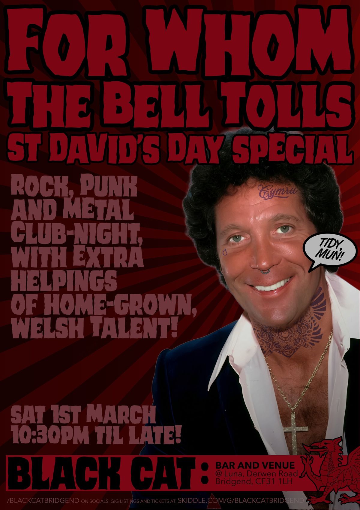 St David's Day - Welsh music club-night!