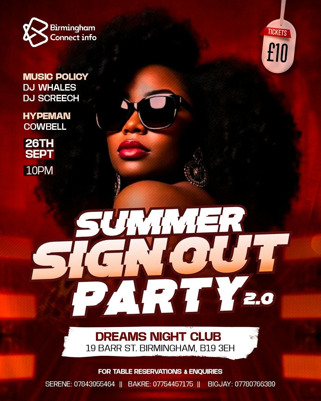 \ud83d\udd25 Summer Sign-Out Party 2.0 \ud83d\udd25