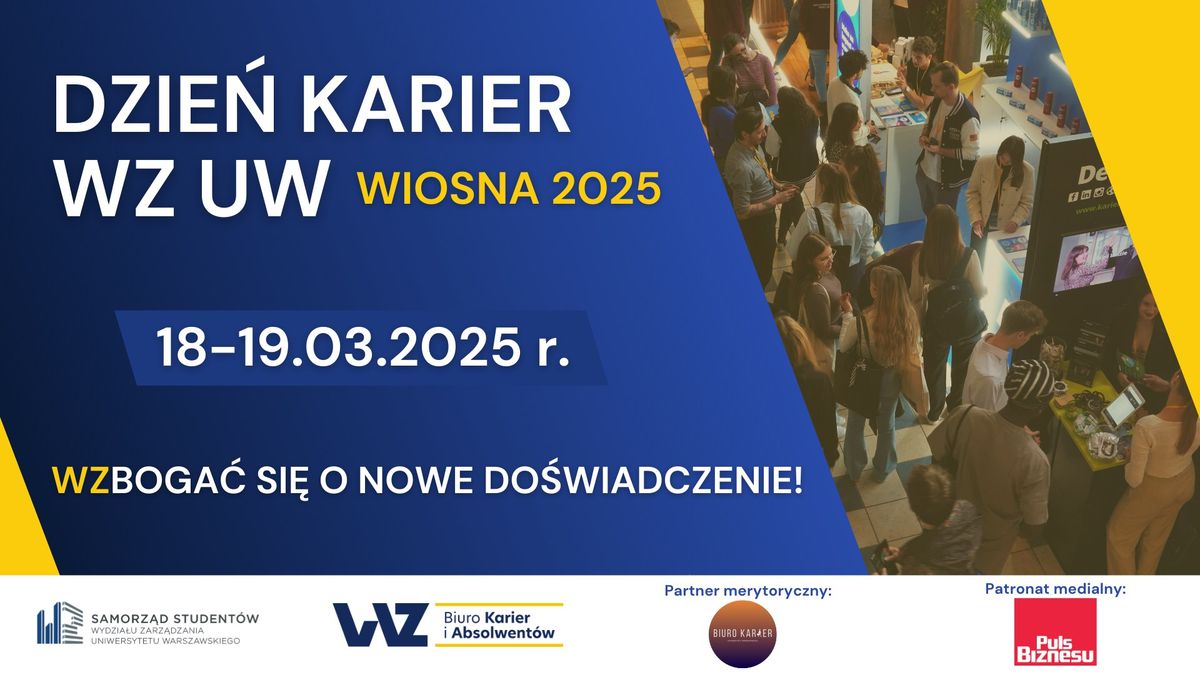 Dzie\u0144 Karier WZ UW - Wiosna 2025