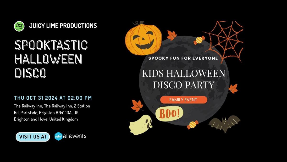 Spooktastic Halloween Kids Disco